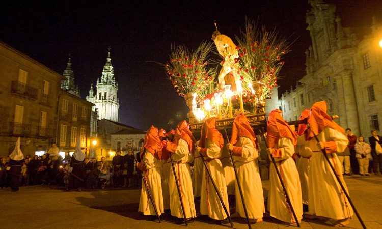 A Semana Santa en Santiago de Compostela