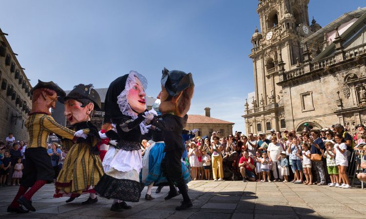 Festa da Ascensión en Compostela